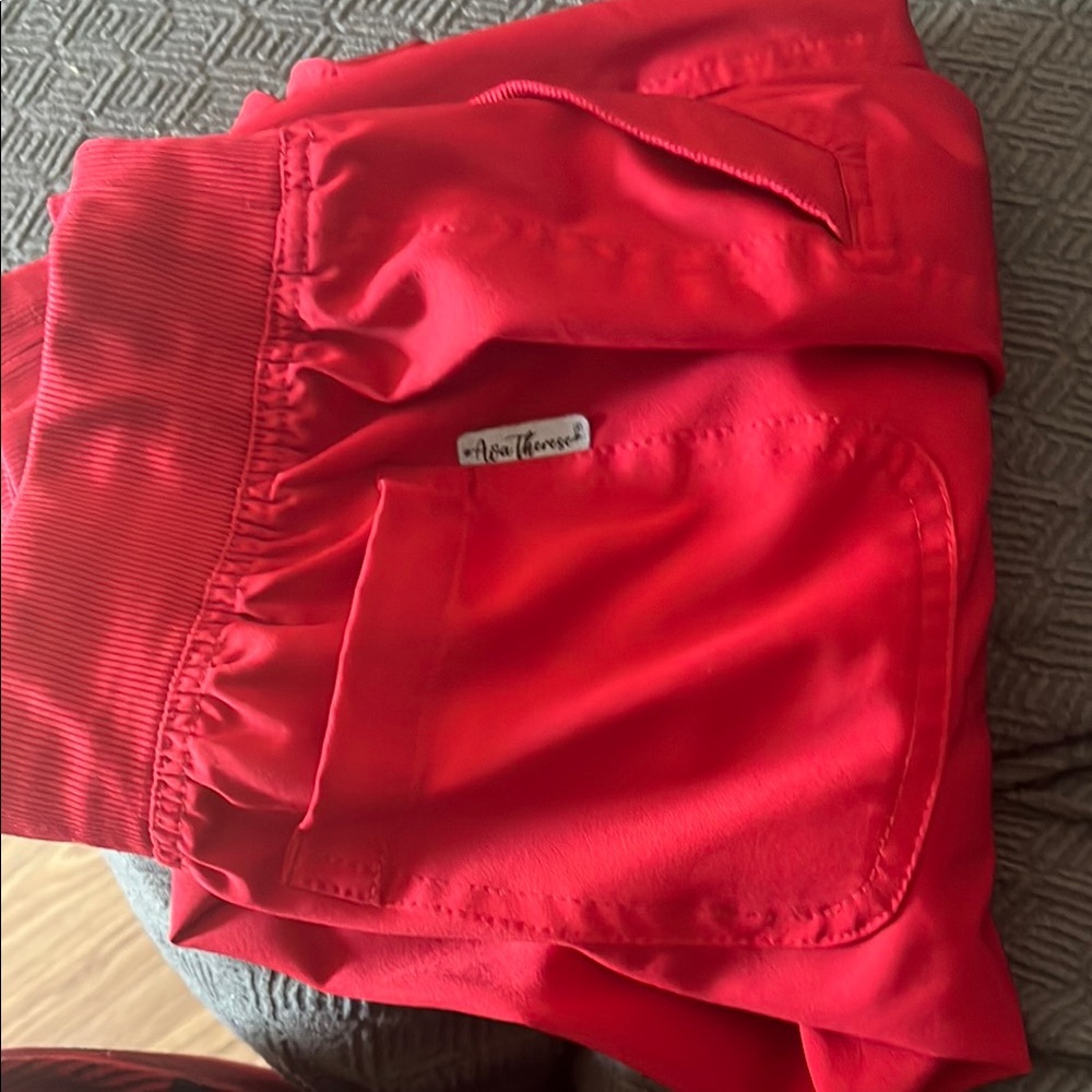 HeartSoul Cherry Scrub Pants